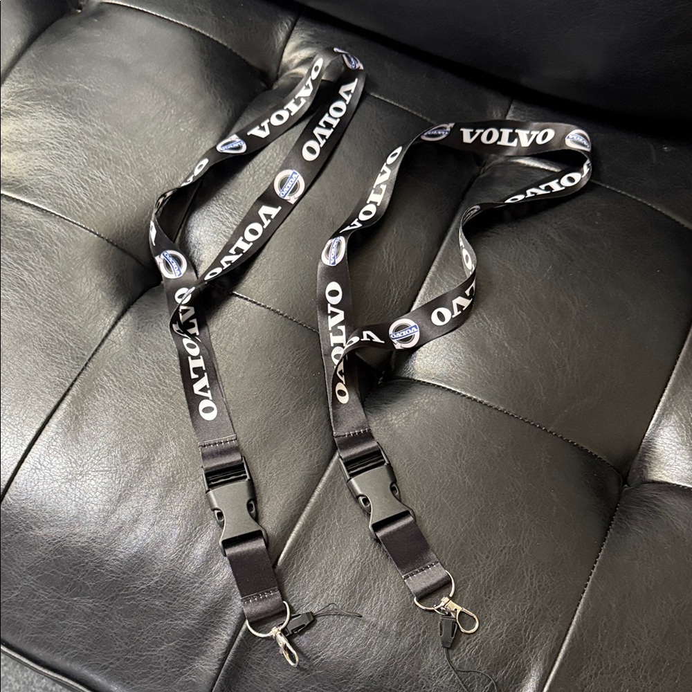 Volvo Black Lanyard